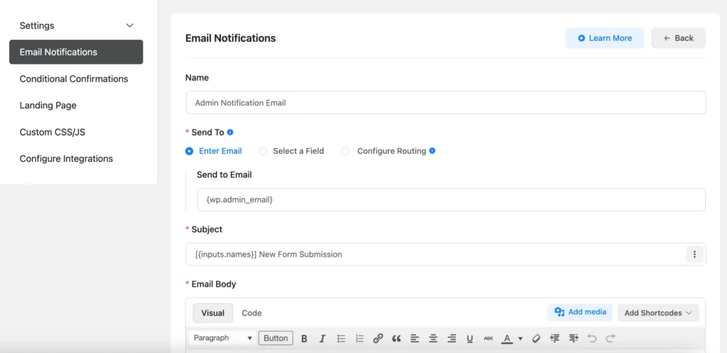 WordPress Not Sending Emails: FluentForms From Email